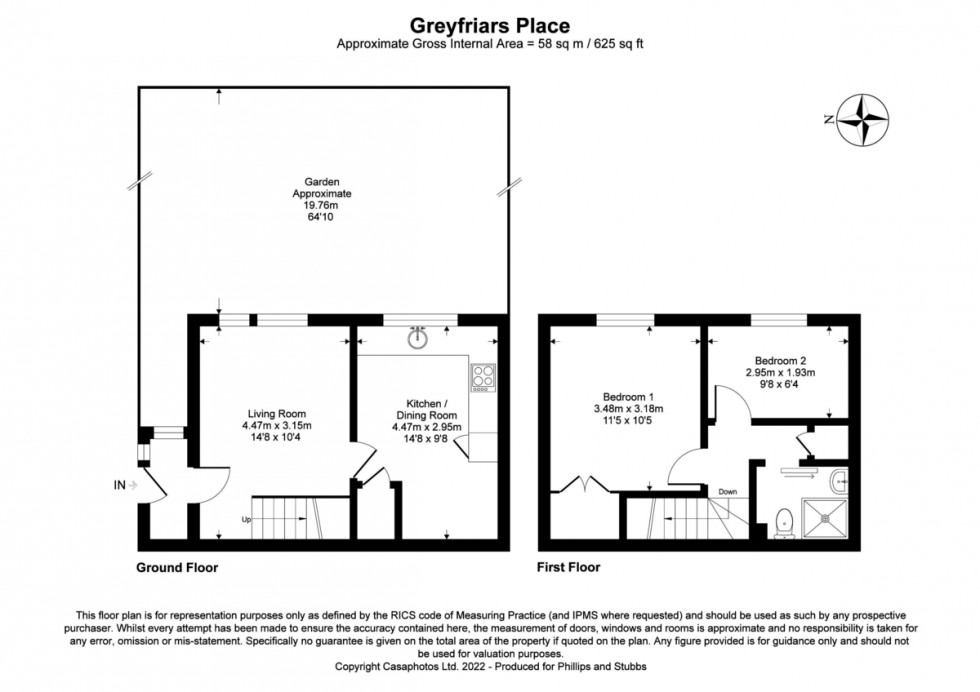 Floorplan for Sea Road, Winchelsea Beach