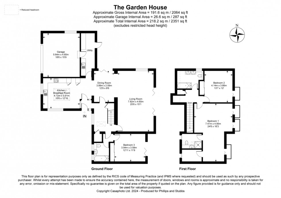 Floorplan for Watchbell Street, Rye, East Sussex TN31 7HB