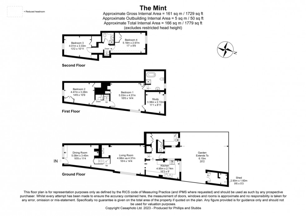 Floorplan for The Mint, Rye, East Sussex