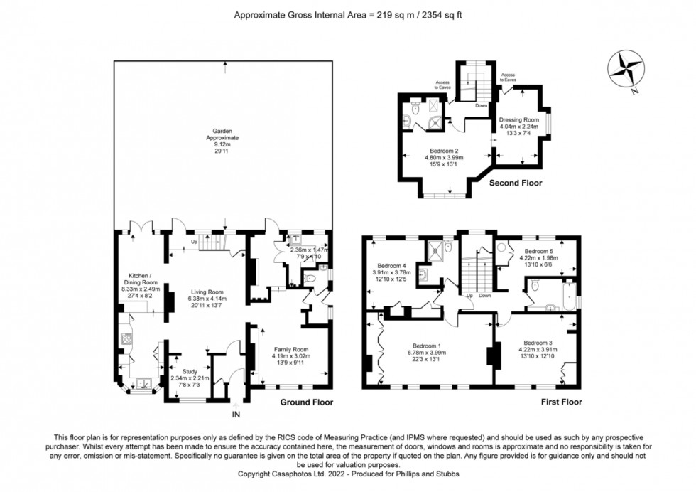 Floorplan for North Street, Winchelsea, East Sussex TN36 4HX