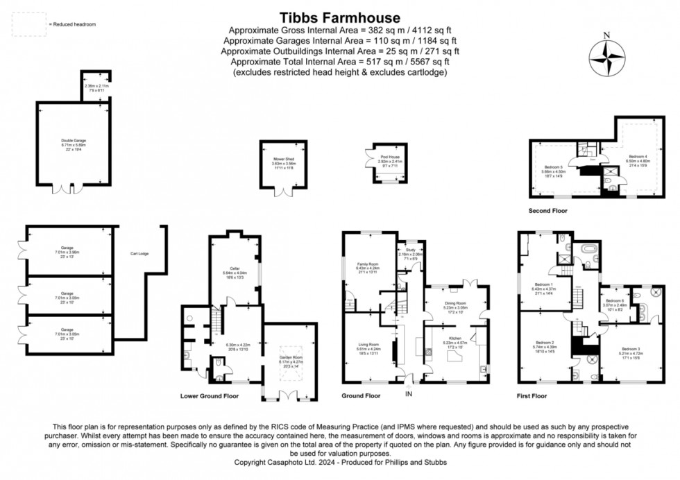 Floorplan for Udimore Road, Rye, East Sussex TN31 6AR