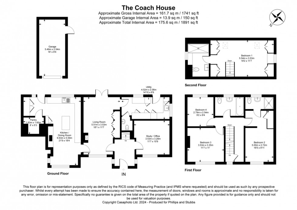 Floorplan for Main Street, Beckley, East Sussex TN31 6TL